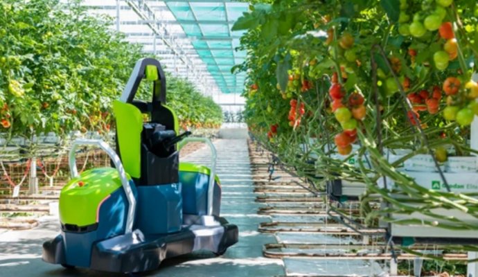 智能采摘机器人—农业自动化的未来（无线充电）