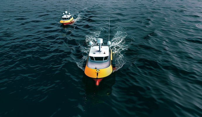 突破续航瓶颈:鲁渝能源无人船无线充电方案,开启水上作业“无人化闭环”