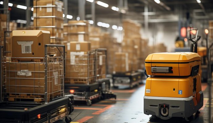 鲁渝能源无线充电方案：无线充电方案定义AGV/AMR柔性制造新标准